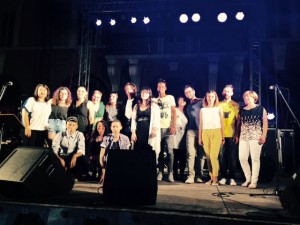 L'artista Alberto Fortis alla scuola musicale Pergolesi di Jesi