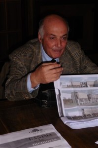 L'assessore ai lavori pubblici Mario Bucci