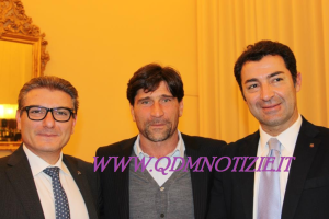 Nella foto da sinistra: Marco Tiranti, Ugo Coltorti e Gianluca Mucelli (presidente Circolo Cittadino)
