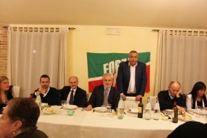 Lucaboni ad un recente incontro con i dirigenti e gli iscritti di Forza Italia