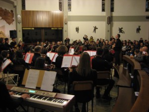 L’orchestra si è aggiudicata il primo premio assoluto al 18mo concorso nazionale di musica “Città di San Severino Marche” (foto CriCo)