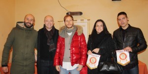 Cristiana Ricciotti, Andrea Bassetti, Alex Bilò, Gabriele Marchegiano, Federico Moretti, Andrea Silicati, hanno presentato, ciascuno di fronte alla propria vetrina, le loro opere