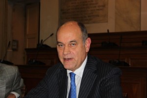 Massimo Bacci: "il presidente Luca Ceriscioli che, a differenza di altri, ha sempre dimostrato rispetto dei ruoli istituzionali" (foto CriCo)