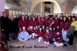La banda musicale "Nicolò Bonanni" (foto di Vincenzo Mollaretti)