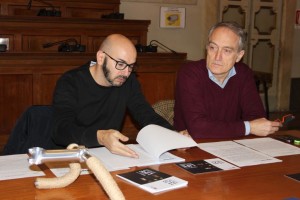 Mirko Stortoni e l'assessore Luca Butini (foto CriCo)