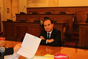 Nella commissione regionale si sono dimessi, i rappresentanti di M5S, Lega Nord, Fdi-An e Gruppo misto (foto Pienne)