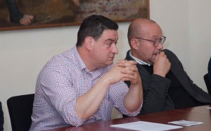 Il sindaco Roberto Campelli con Fabio Iencenella