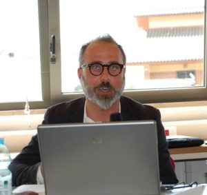 Il ricercatore dell'università di Camerino Antonio Pergolizzi