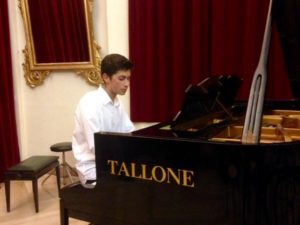 Il pianista Andrea Paladini