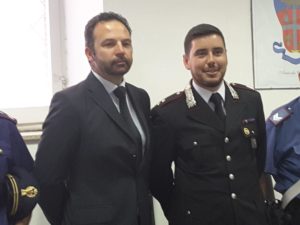 Il maresciallo capo Alberto Boria e il tenente Maurizio Dino Guida a capo del Nor dei carabinieri