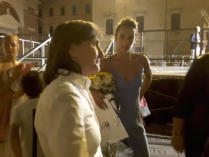 Giovanna Trillini ed Elisa Di Francisca