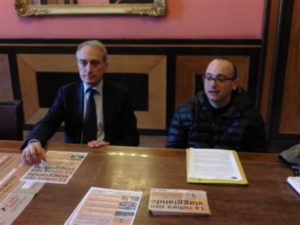 La presentazione della rassegna in Comune con l'assessore Luca Butini e il presidente del Ctg, Maurizio Gualdoni