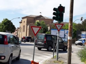 incidente via san giuseppe semaforo