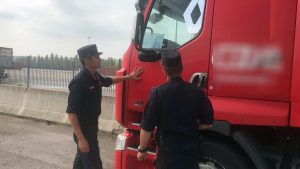 sequestro camion rifiuti jesi forestale