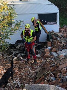 L'Unità cinofile da soccorso di Jesi