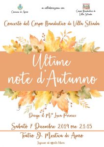 Ultime note d’autunno