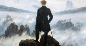 Viandante su un mare di nebbia
