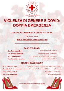 foto locandina convegno online Croce Rossa Italiana Jesi