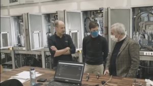 interno azienda Loccioni con il presidente e collaboratori