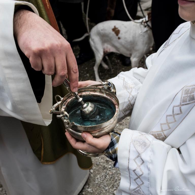 Benedizione degli animali al convento della Romita di Cupra Montana