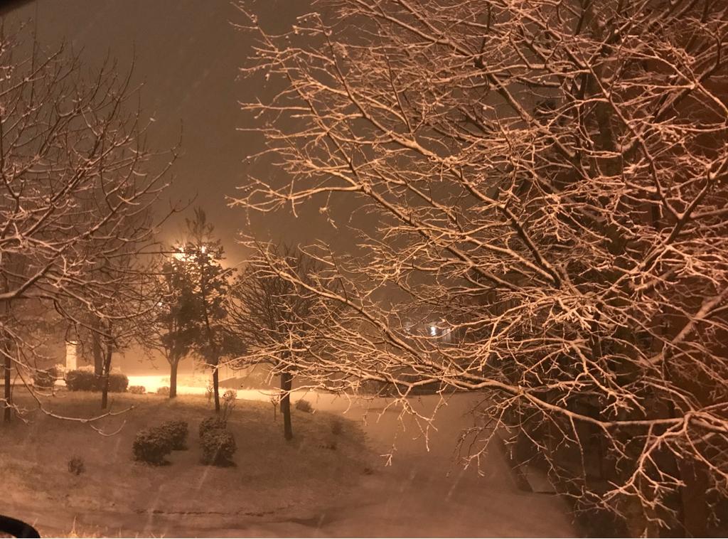 neve in collina