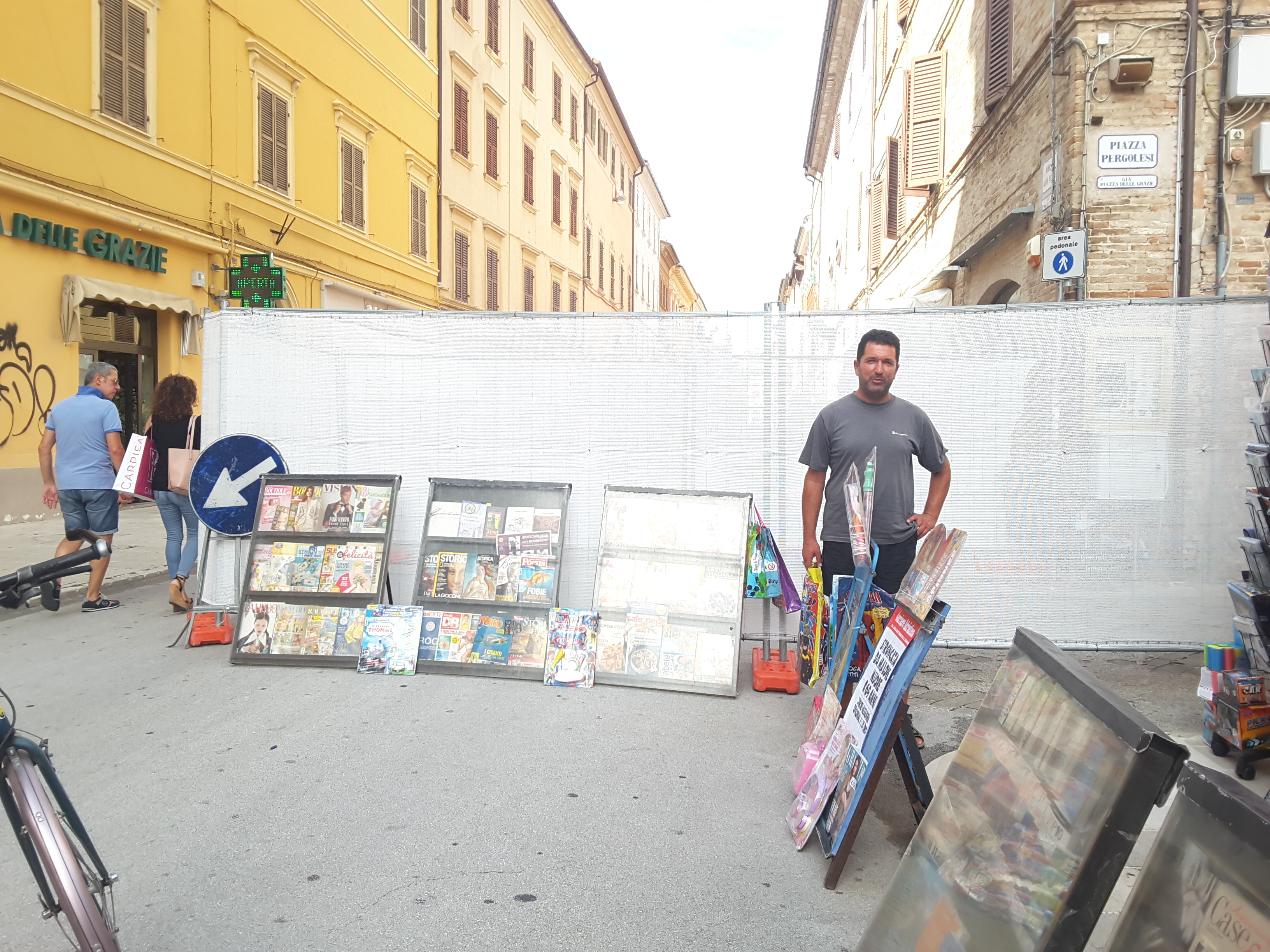Lavori piazza Pergolesi