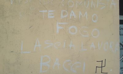 Scritta piazza Pergolesi