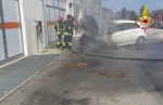Incendio auto