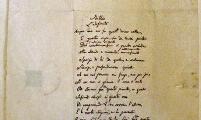 Terzo manoscritto dell'Infinito di Giacomo Leopardi