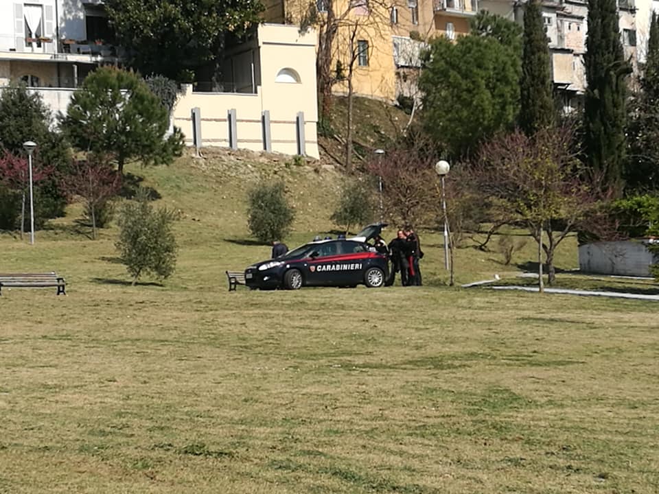 carabinieri parco vallato