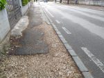 marciapiede via san francesco