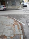 marciapiede via san francesco