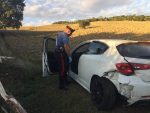 banditi tamponano auto dei carabinieri