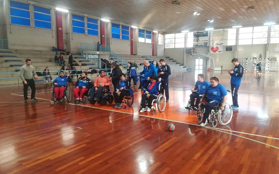 Wheelchair handball chiaravalle