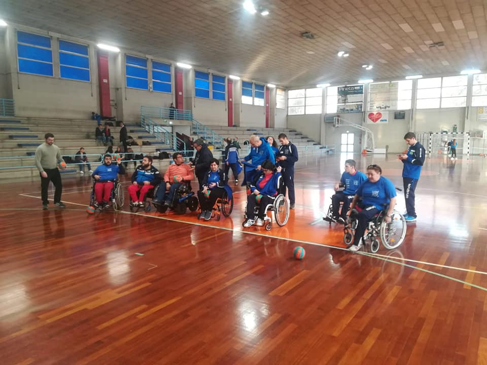 Wheelchair handball chiaravalle