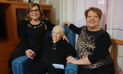 festeggiata la nonnina centenaria