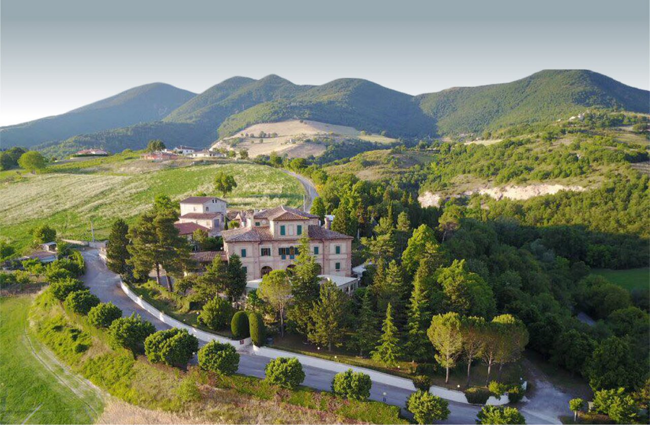 panoramica Villa Marchese del Grillo_Fabriano