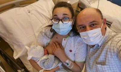 foto nascita di Francesco famiglia Taviani