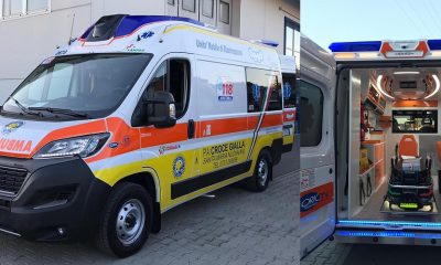 SIERRA 17, nuova ambulanza Croce gialla di Santa Maria Nuova