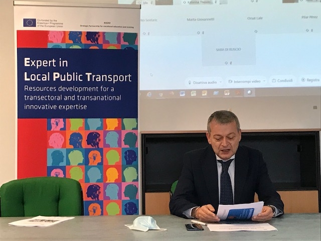 Muzio Papaveri presenta il progetto Expert in Local Public Transport