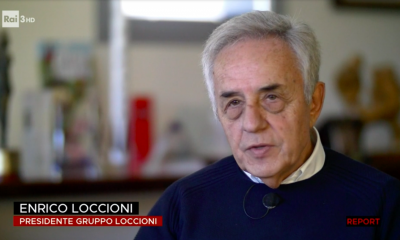 Enrico Loccioni puntata 18 gennaio Report screenshot