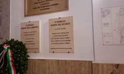lapide 10 febbraio giorno del ricordo, Jesi