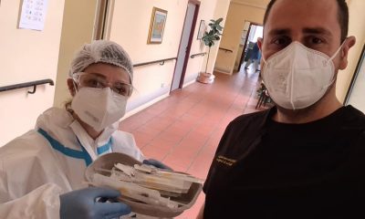 personale medico con vaccini casa di riposo maiolati