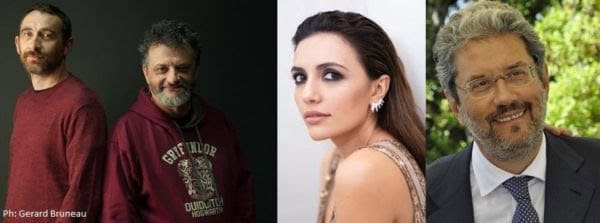 Manetti Bros,Serena Rossi e Carlo Macchitella di corto dorico
