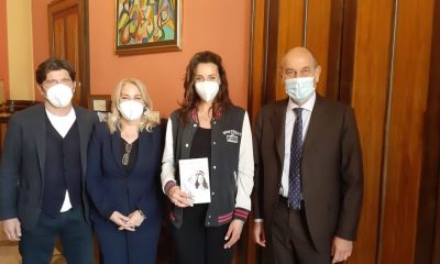 elisa di francisca visita al Municipio di Jesi