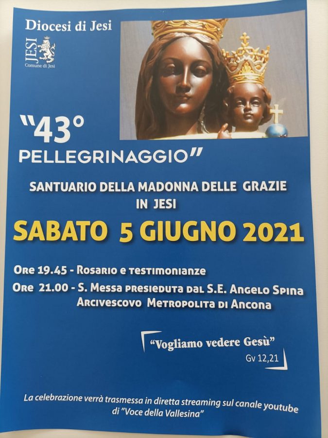 pellegrinaggio Jesi-Loreto 2021 locandina