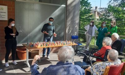 Campanelle per la festa di san floriano alla casa di riposo jesi