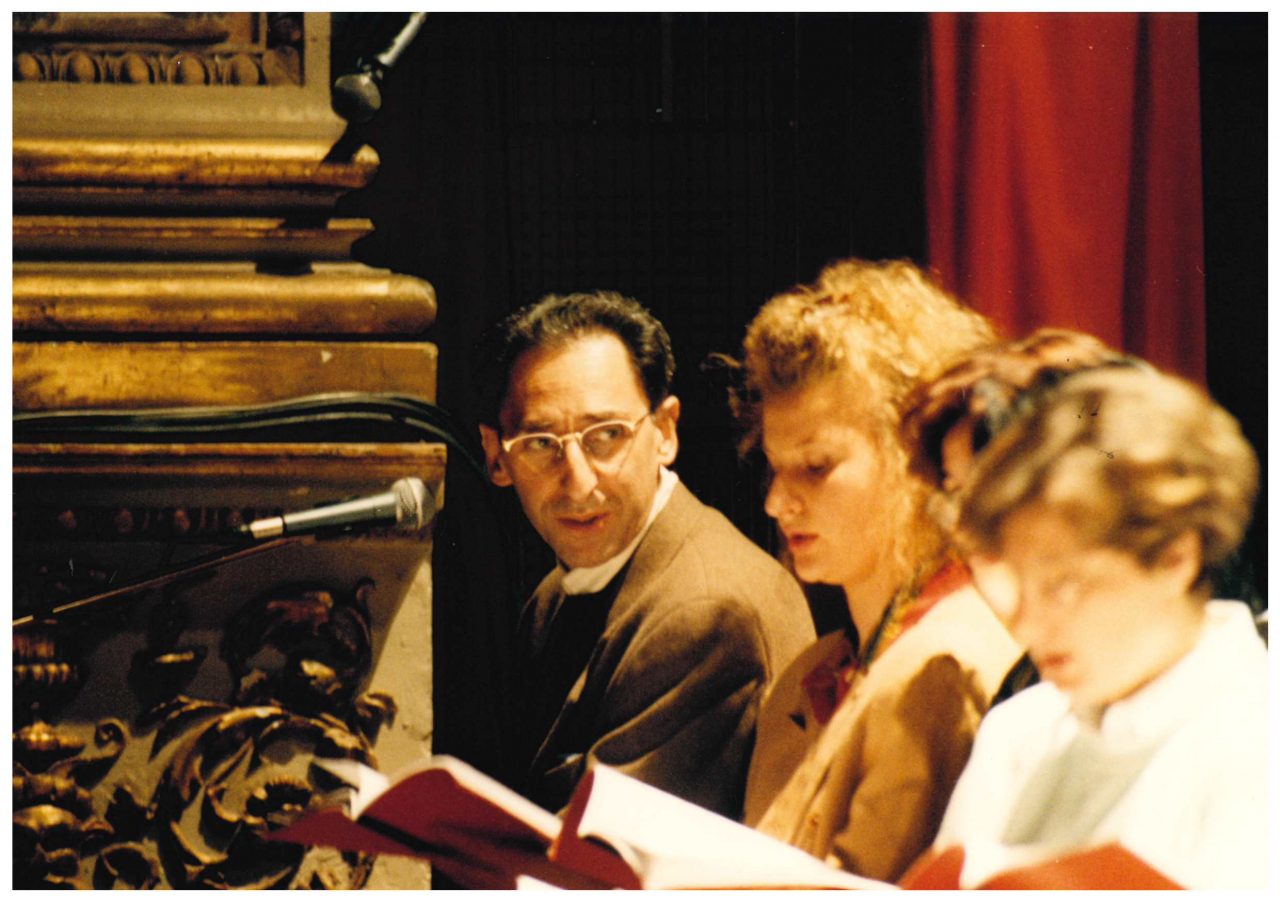 Franco Battiato al Teatro Pergolesi di Jesi per il cavaliere dell'Intelletto_ottobre 1994
