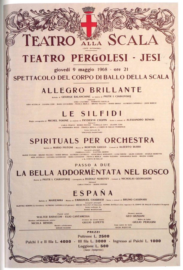 Teatro pergolesi_gala Danza 1968