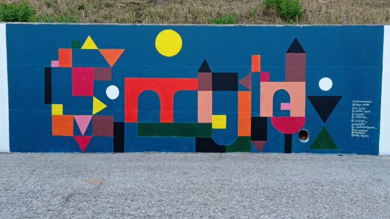 murales del progetto Ci sto, affare fatica
